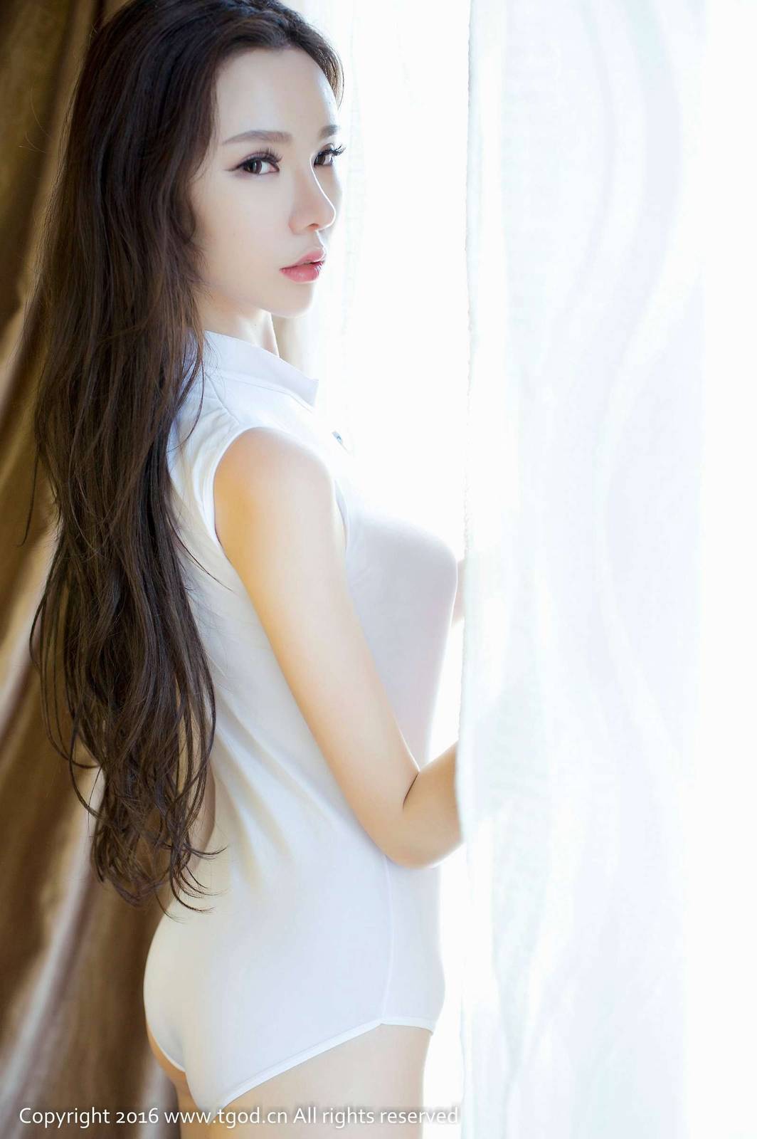 推女神美女模特萌琪琪性感酥胸纤细美腿-44