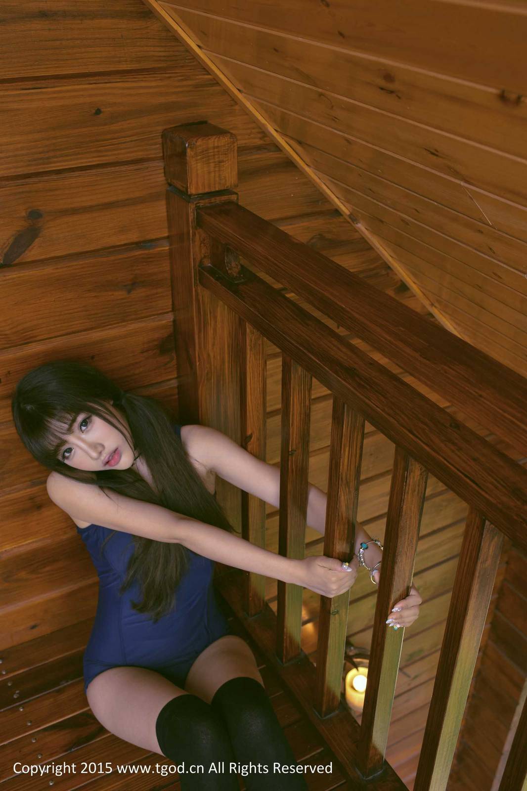 推女神美女模特朱若慕泳衣古灵精怪云曼旅拍-15