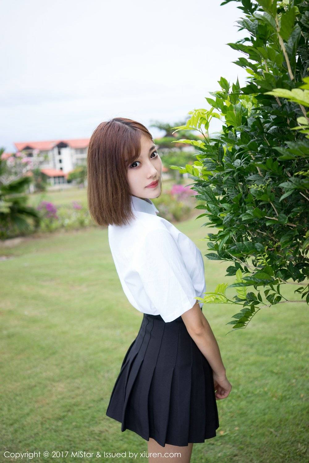 魅妍社美女模特小甜心CC超性感比基尼露超大美胸