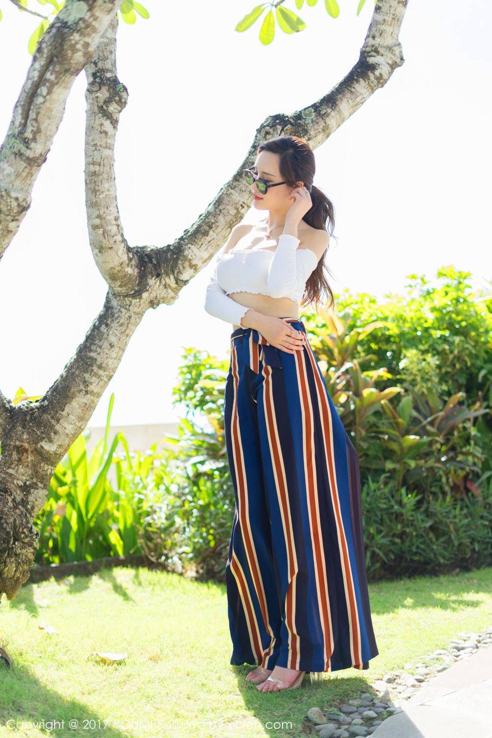 尤蜜荟美女模特周妍希情趣内衣巴厘岛旅拍-18