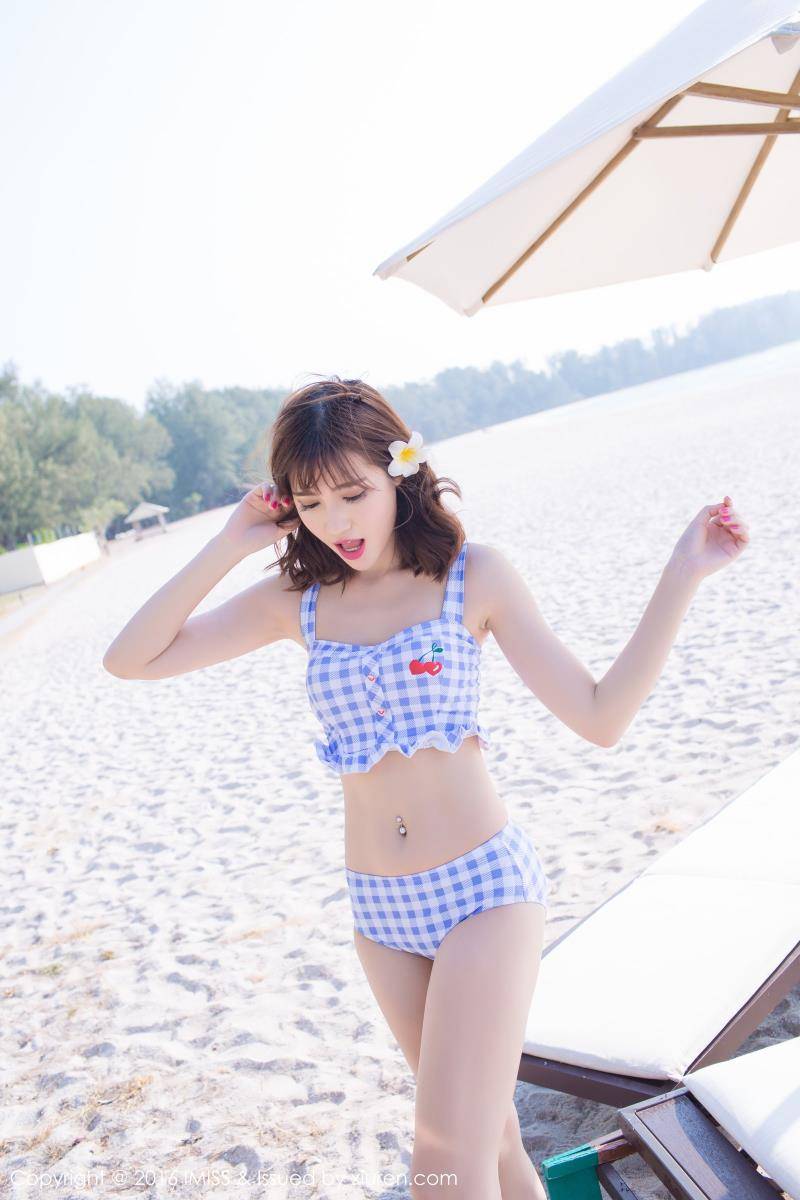 爱蜜社气质美女Sandy陈天扬兰卡威旅拍写真-25