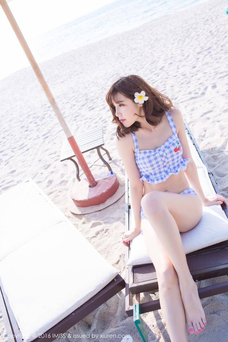 爱蜜社气质美女Sandy陈天扬兰卡威旅拍写真-29