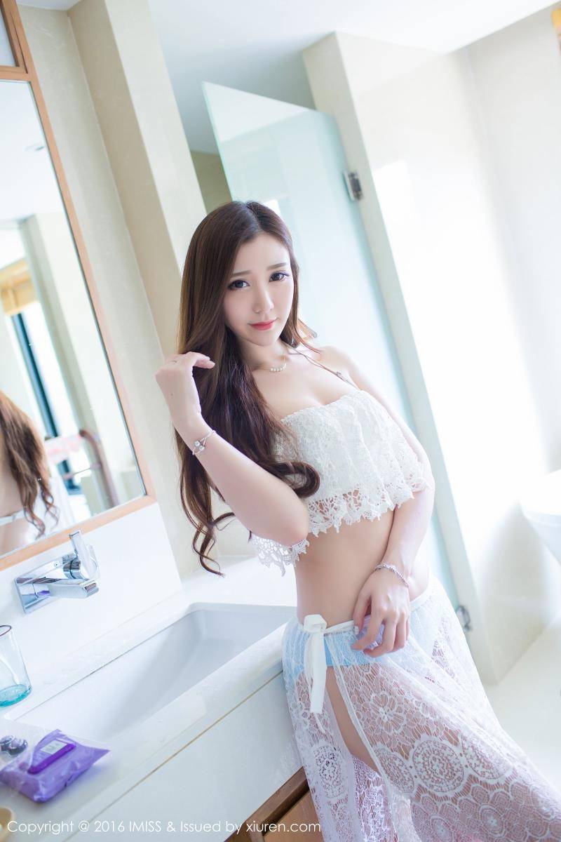 爱蜜社美女模特淼淼萌萌哒(王淼)气质美腿清秀写真-14