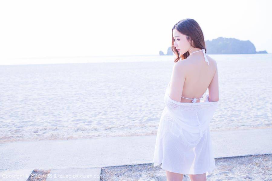 爱蜜社美女模特淼淼萌萌哒(王淼)气质美腿清秀写真-42