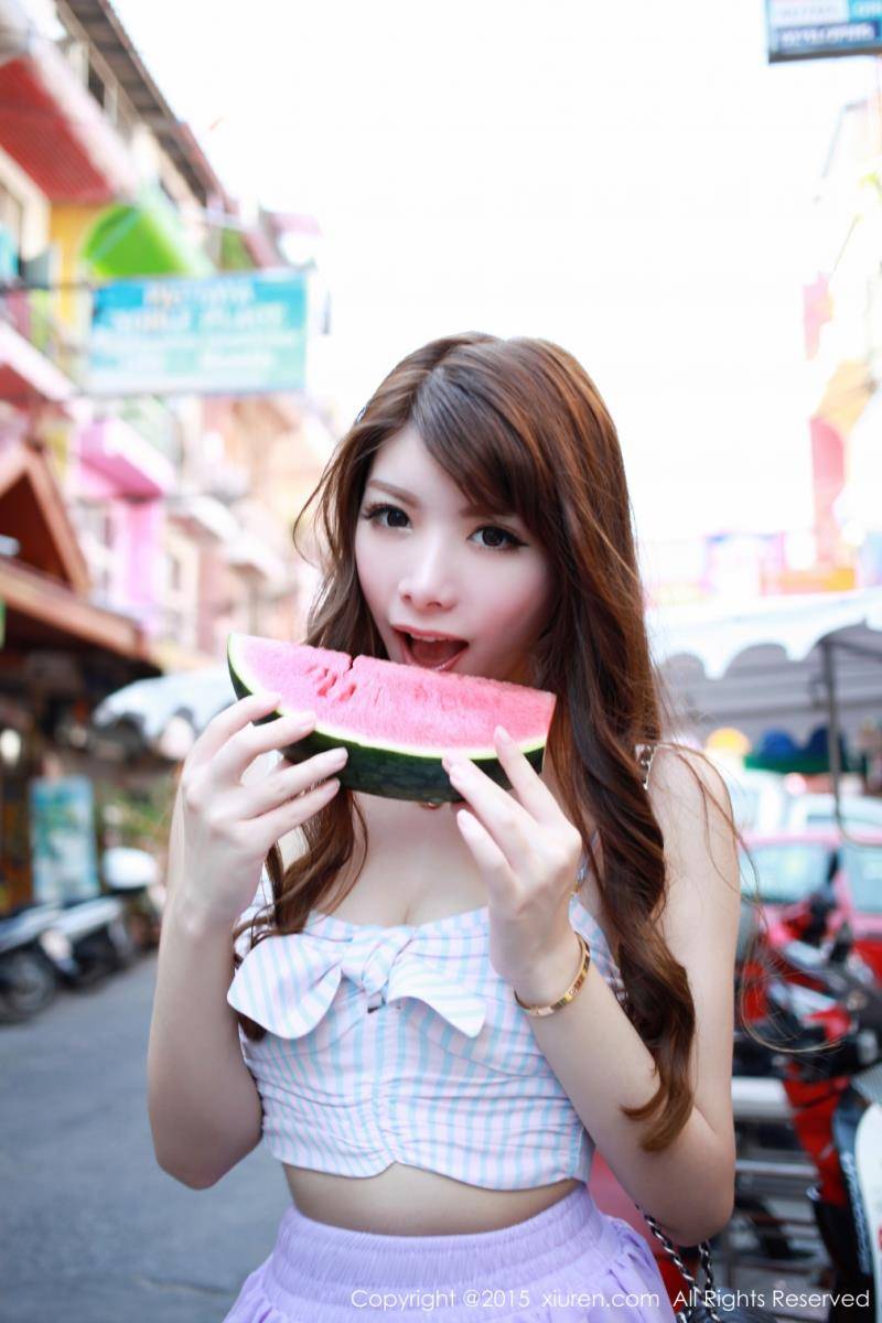 秀人网美女模特MARA酱比基尼诱惑泰国旅拍芭提雅写真-14