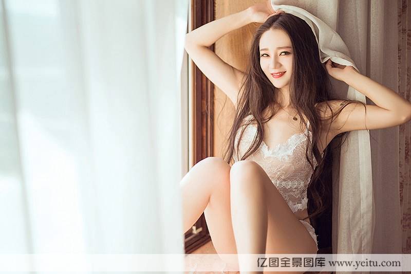 青豆客美女模特莫雅淇Yaki内衣诱惑魅惑家居写真-29