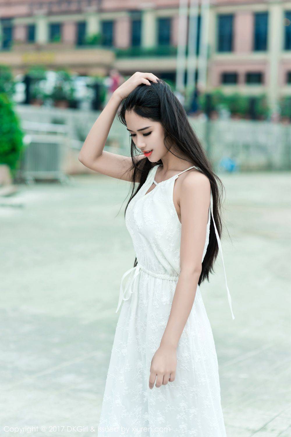 御女郎美女化妆师阿宝宝纯情少女美胸翘臀首套写真-3