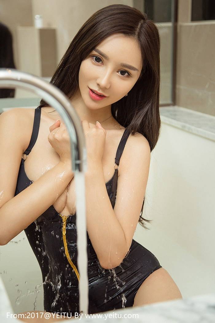 尤果网新女神安柔Anrou蕾丝纱裙内衣诱惑-12