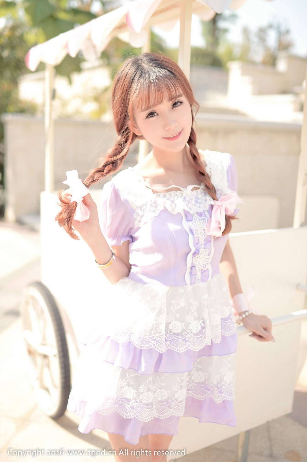 TGOD推女神养眼美女小九Vin清新清纯阳光写真-7