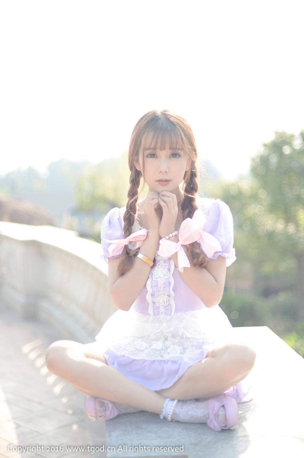 TGOD推女神养眼美女小九Vin清新清纯阳光写真-33