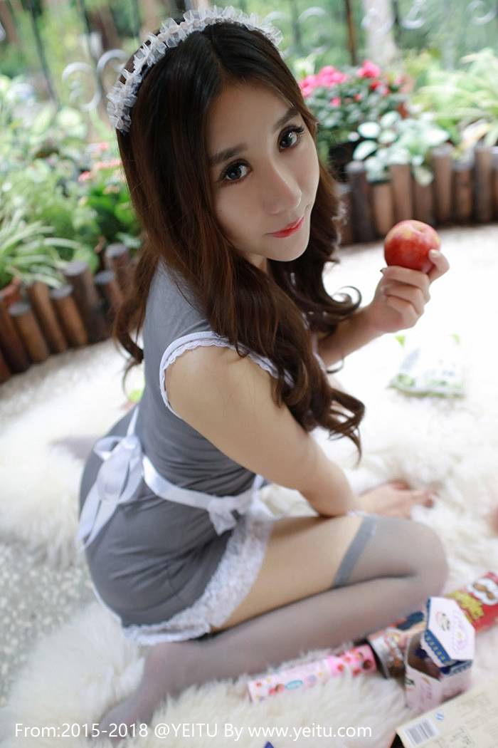 模范学院昆熙Quincey黑丝美腿兔女郎性感百变-6