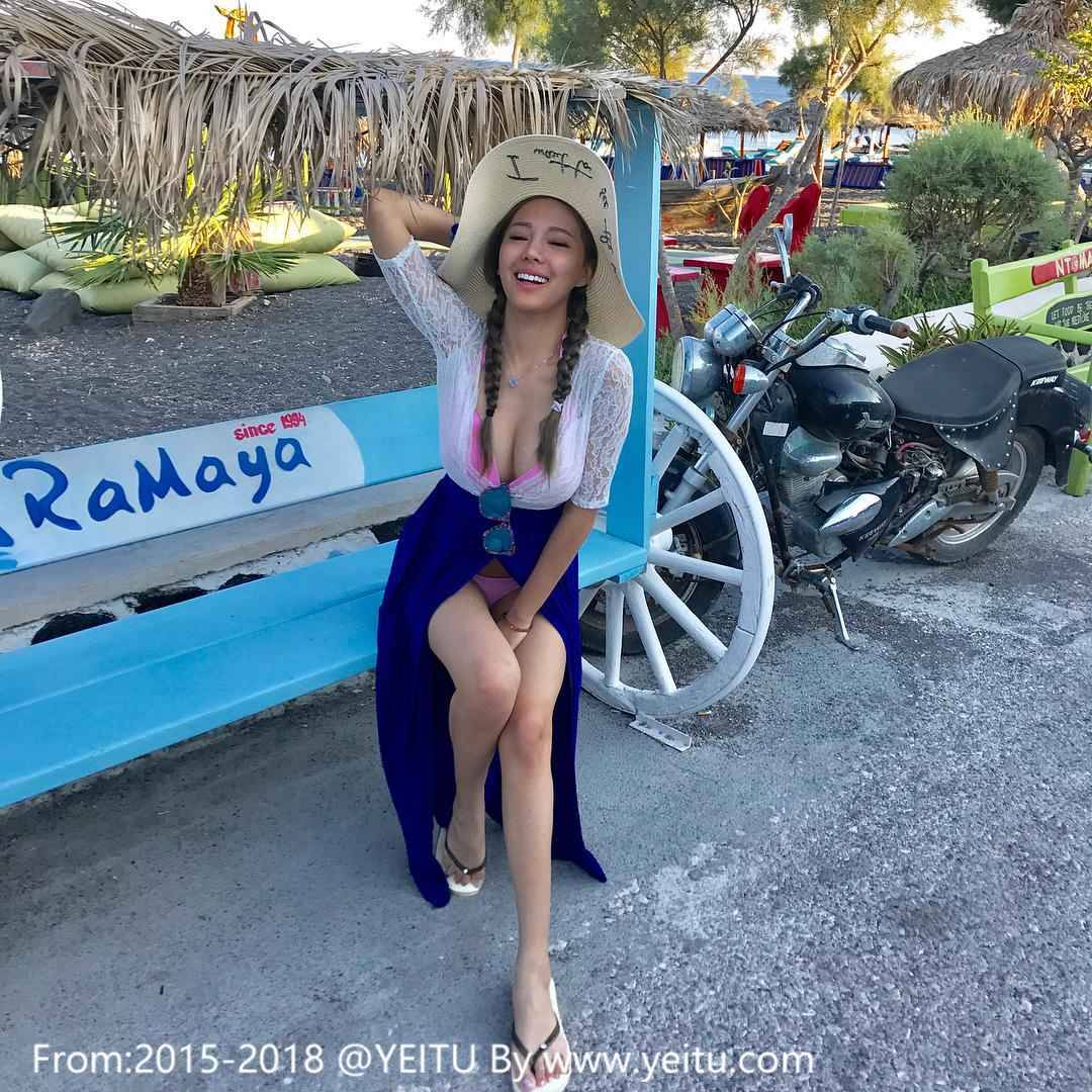 台湾正妹林薇多Victoria野性性感 南半球的好风景-15