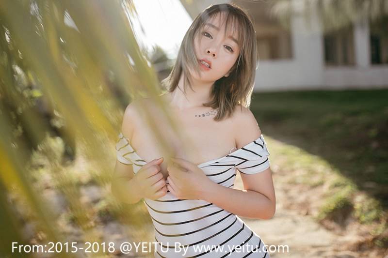 菠萝社美女模特王雨纯海边沙滩比基尼美臀性感迷人-23