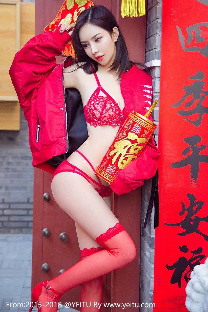 新春贺岁特别篇：轻熟御姐美胸翘臀修长美腿贺新春-8