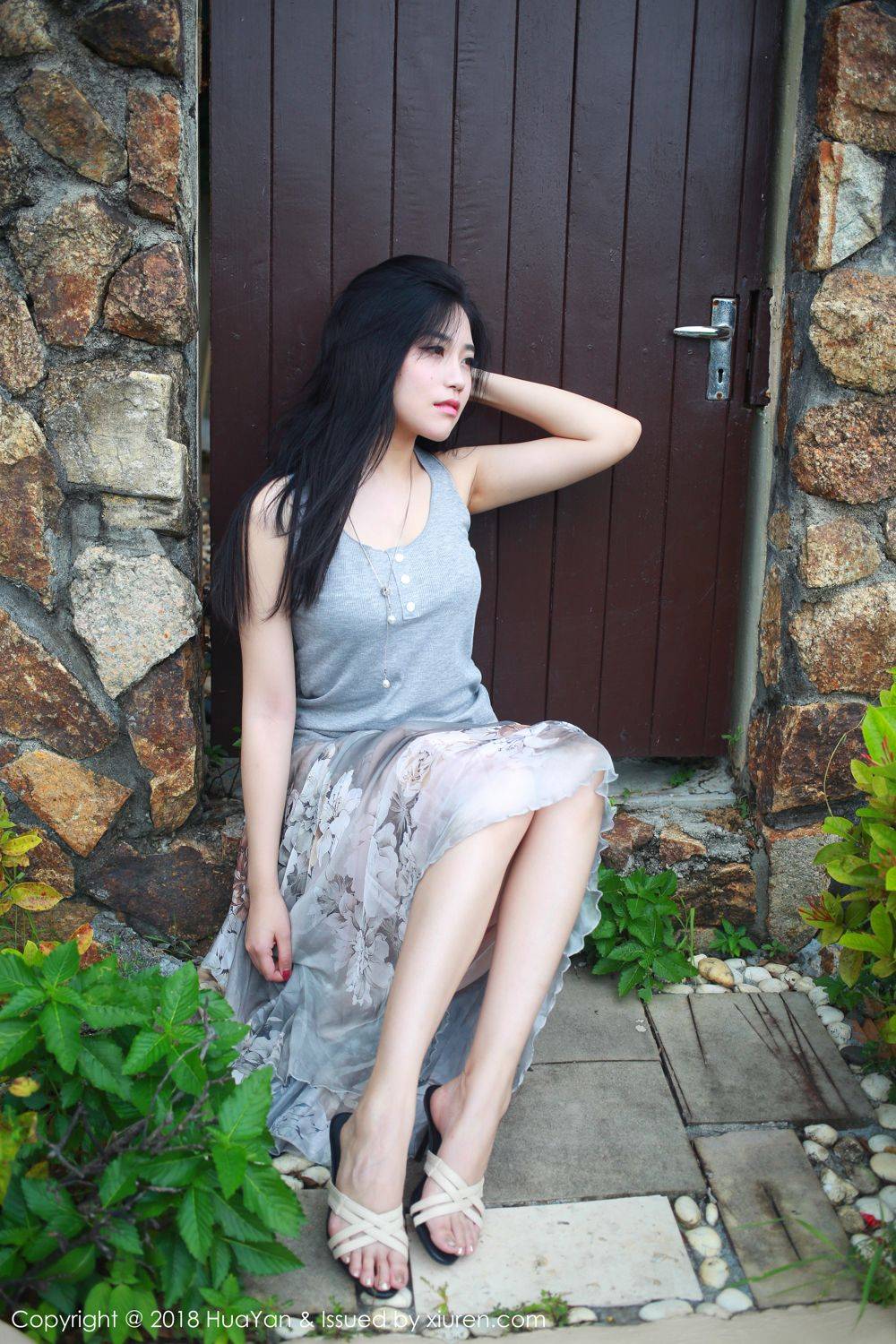 花の颜气质美女许诺Sabrina户外苏梅岛气质旅拍-28