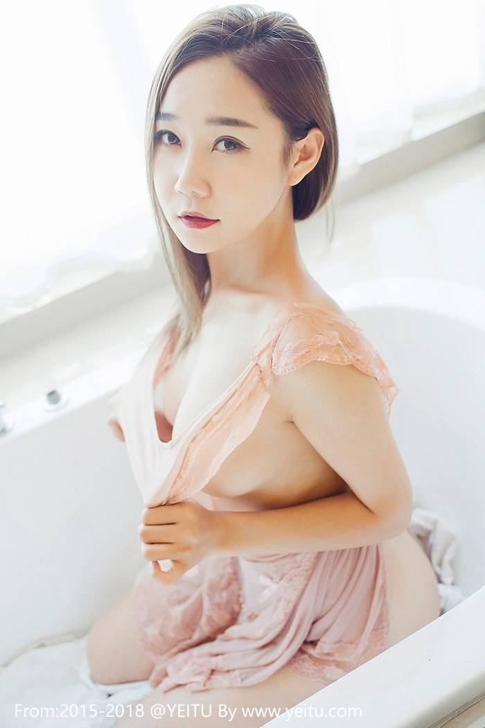 秀人网模特棉花糖candy超低胸死库水高跟鞋美腿魅力诱惑-21