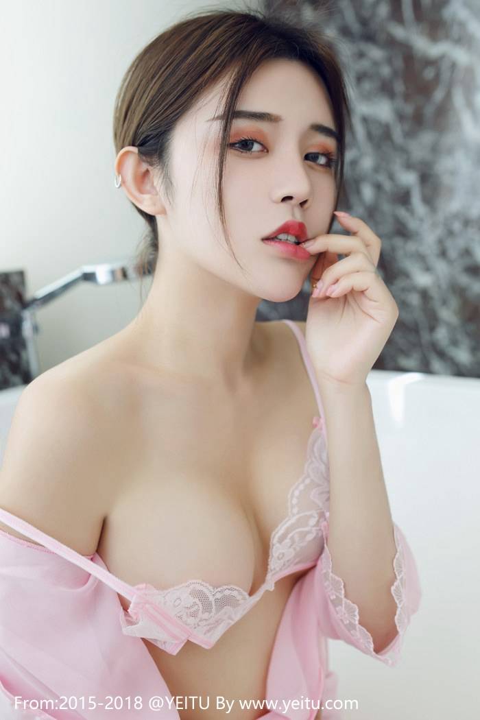 网红馆美女模特卓娅祺兔子NINA蕾丝制服丝袜美腿写真-22