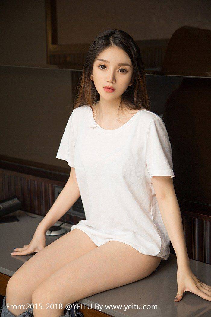 尤果网美女模特Mina美胸长腿火辣身材性感美图-41