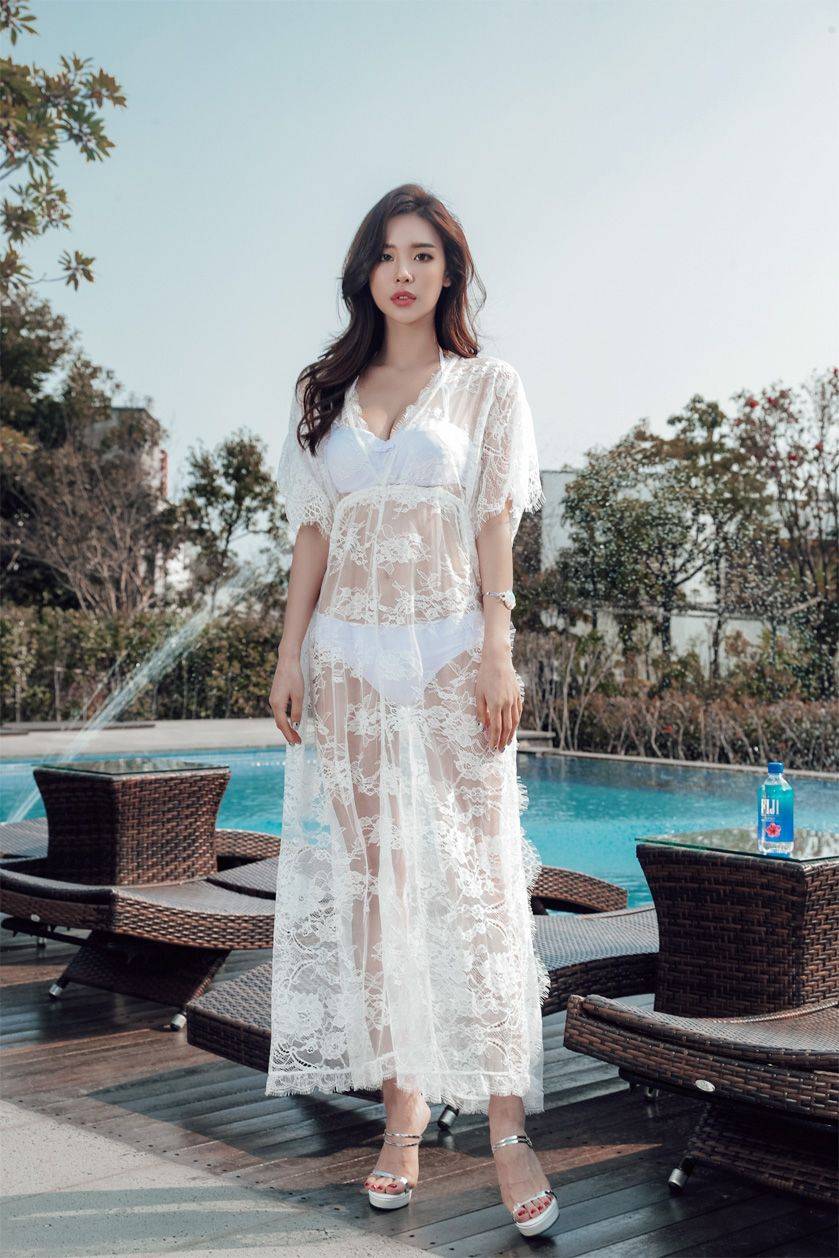 韩国人气网拍模特朴多贤比基尼气质泳装内衣诱惑美图-29