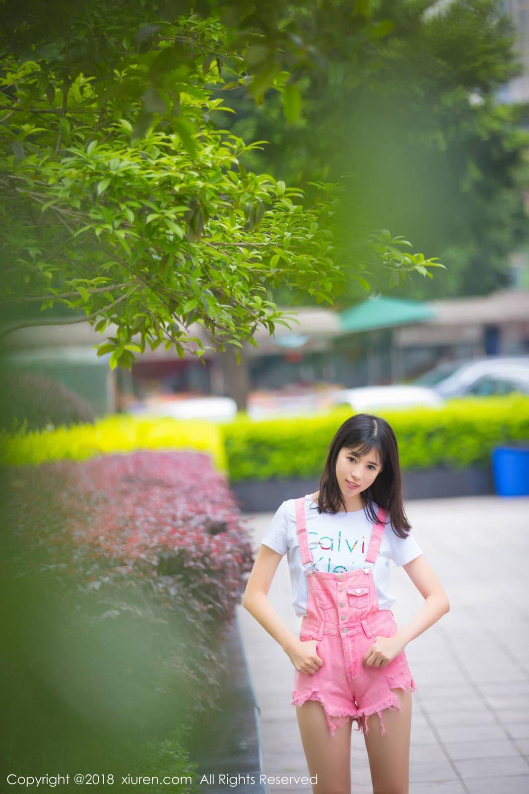 秀人网美女模特Ellie艾栗栗修长美腿内衣诱惑外拍-7