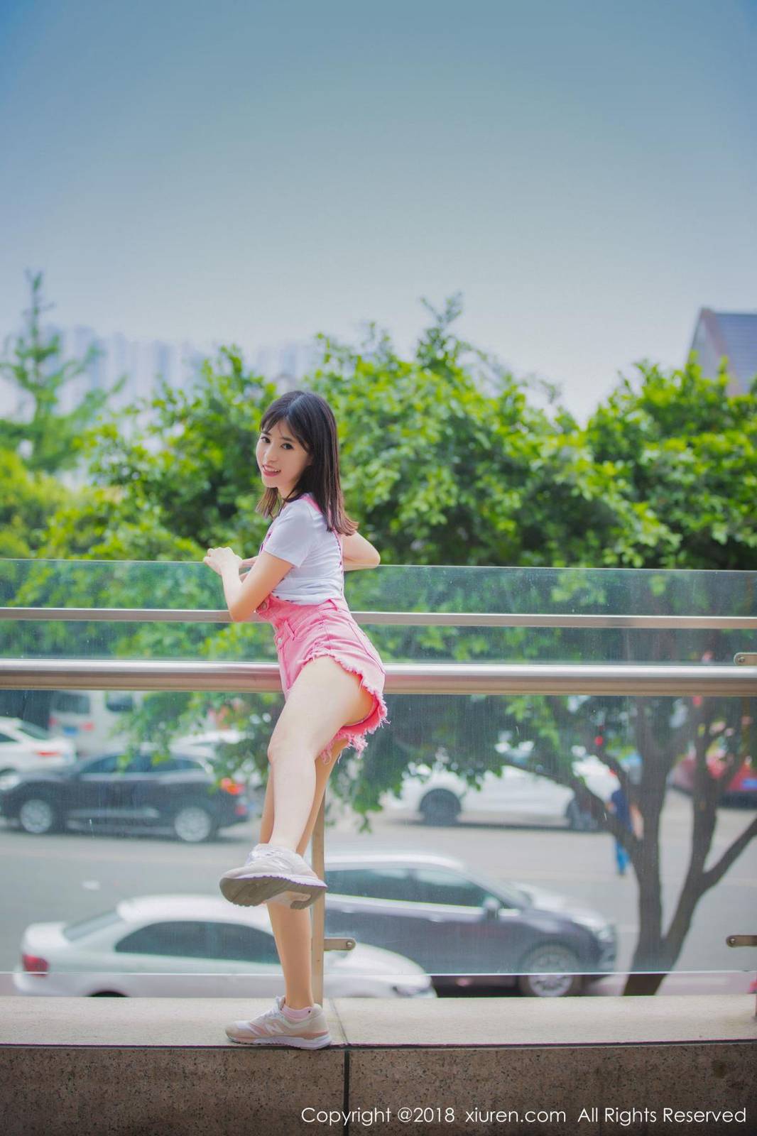 秀人网美女模特Ellie艾栗栗修长美腿内衣诱惑外拍-12