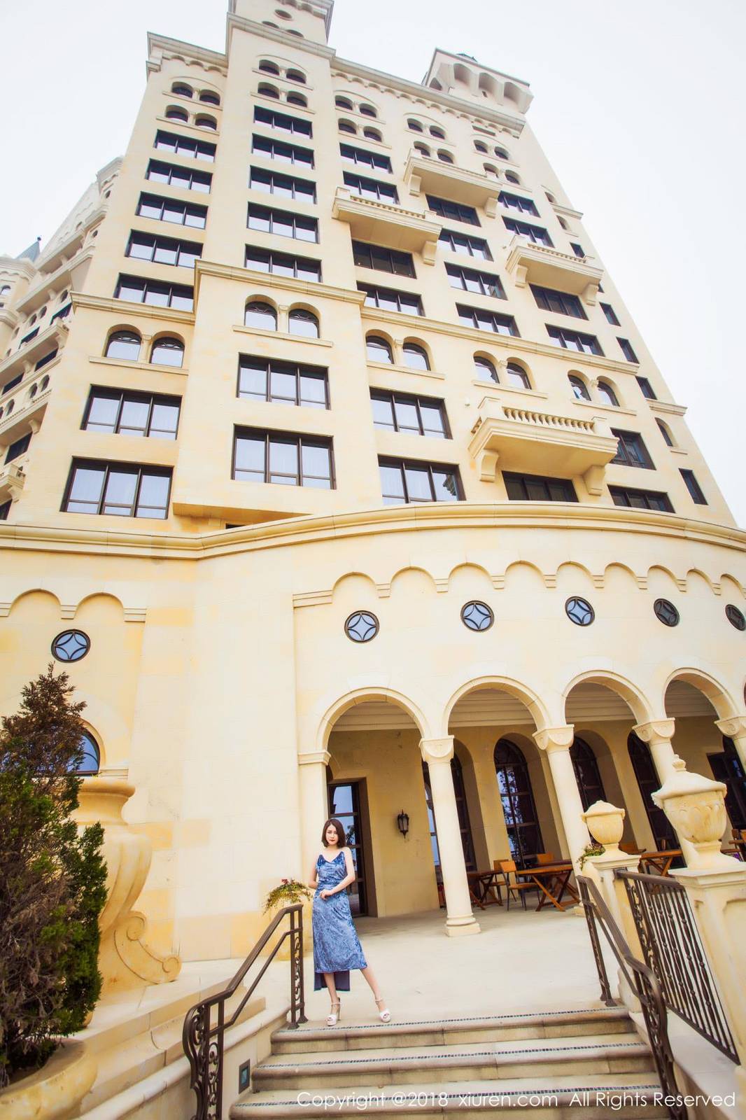 星颜社性感女神凯竹Vision廿十吊裙内衣诱惑私房套图-14