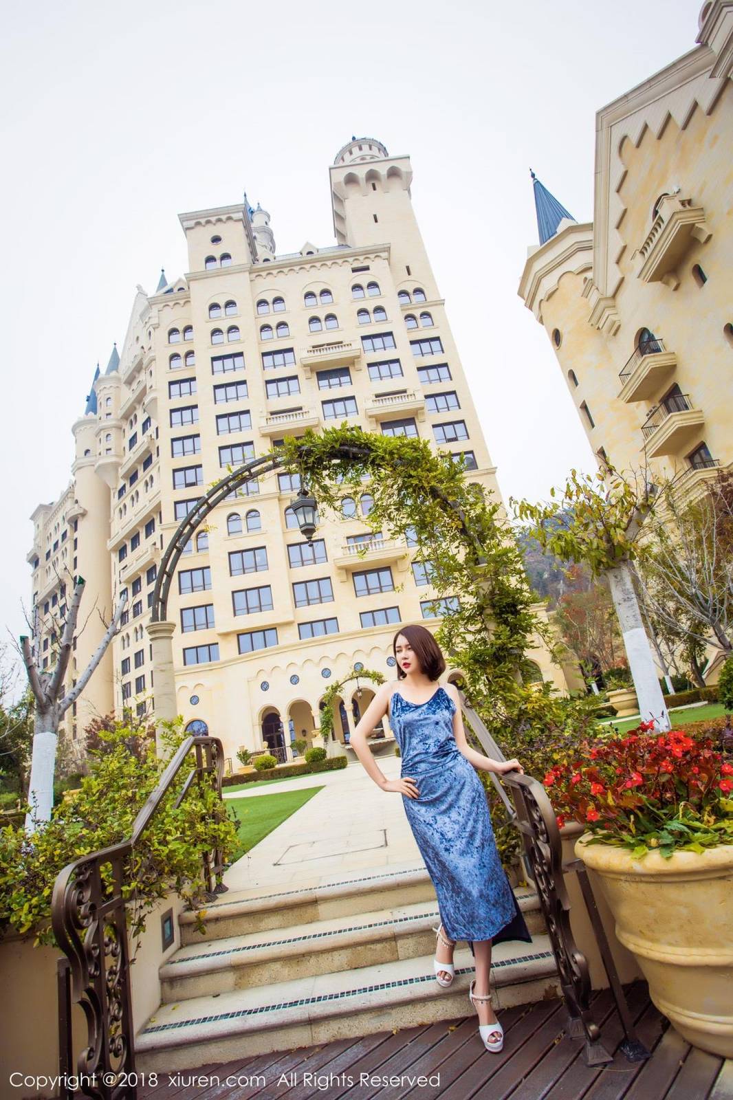 星颜社性感女神凯竹Vision廿十吊裙内衣诱惑私房套图-9