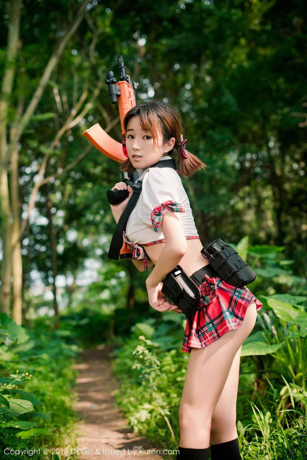 御女郎美女模特仓井优香美臀美乳蕾丝内衣诱惑周年特辑-15