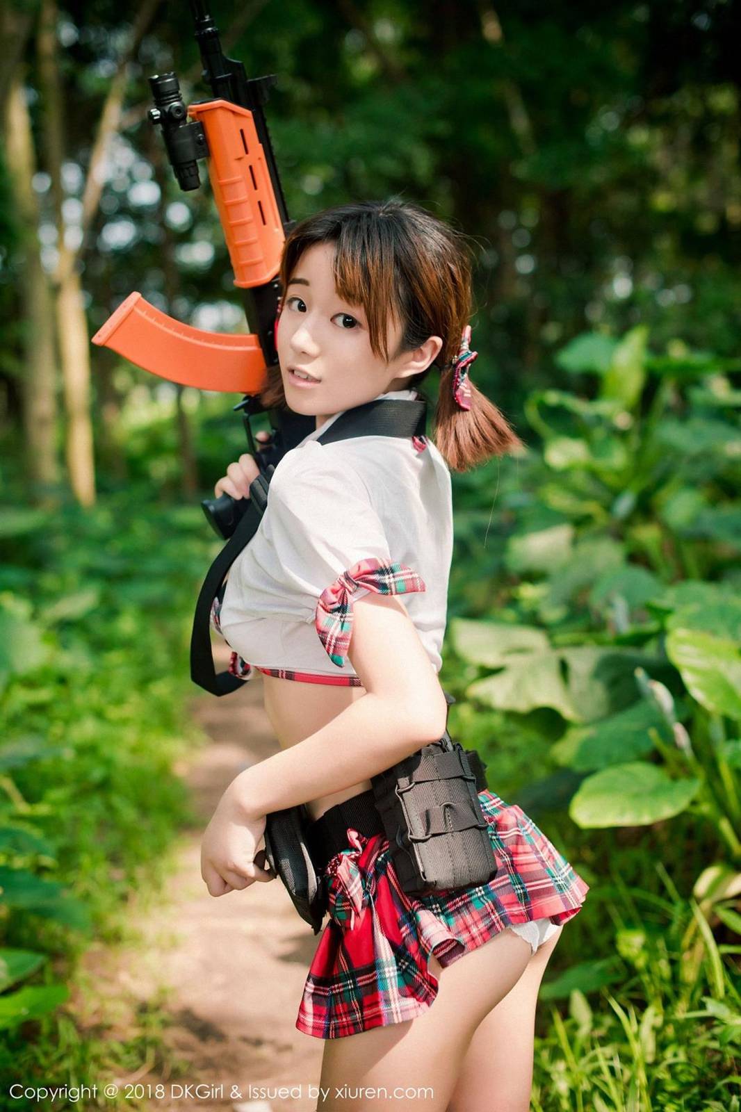 御女郎美女模特仓井优香美臀美乳蕾丝内衣诱惑周年特辑-16