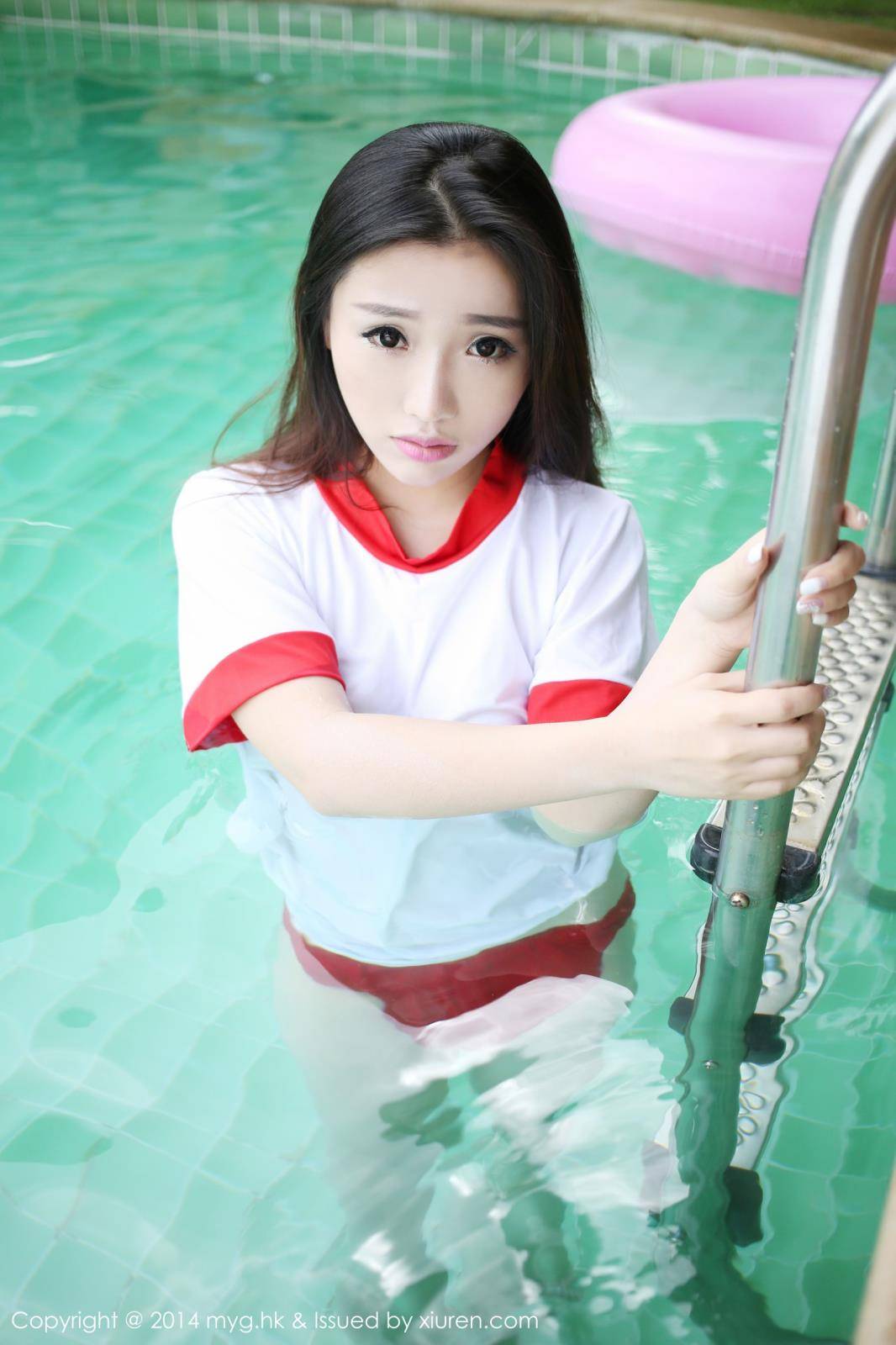 MyGirl美媛馆新人嫩模徐子琦三亚5号别墅比基尼诱惑套图-21