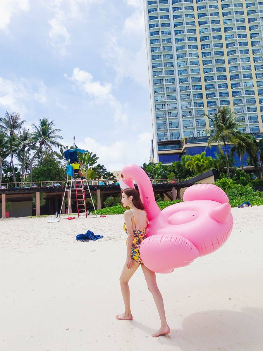 韩国网拍女神孙允珠2018年泳装气质比基尼拍摄写真合辑-27