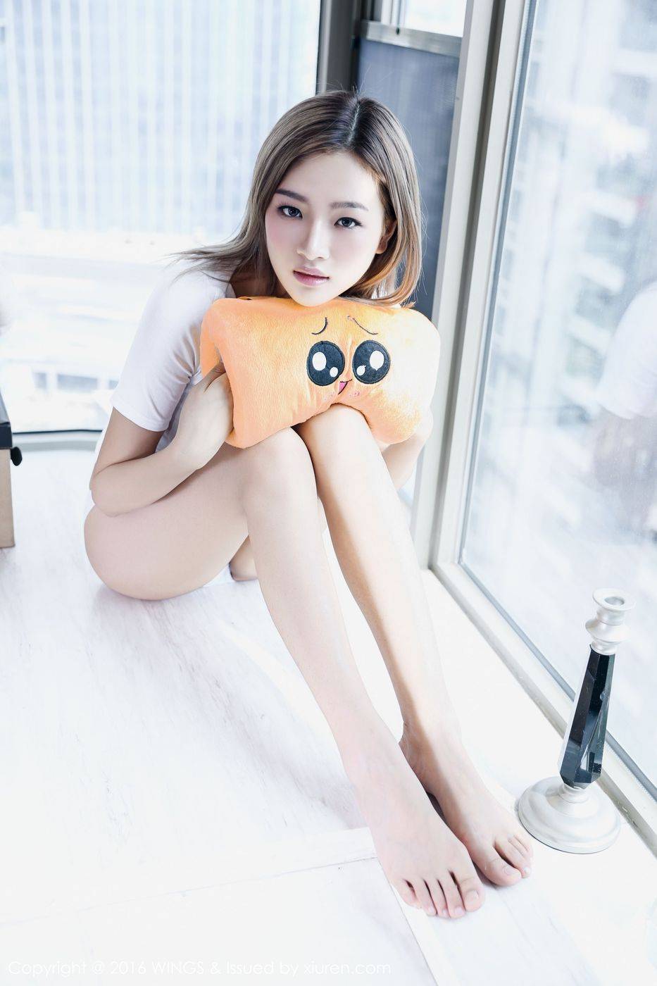 影私荟御姐范新人模特Gaea蕉叶黑丝美腿内衣诱惑私房照-4