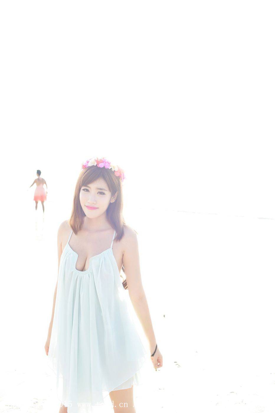 推女神美女模特程小烦火热身材沙滩巨乳普吉岛旅拍第一刊-36