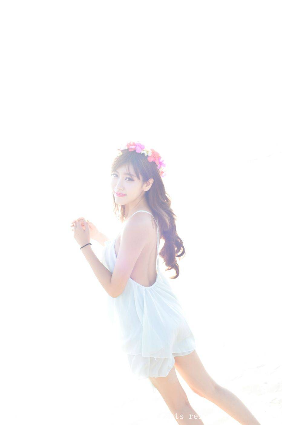 推女神美女模特程小烦火热身材沙滩巨乳普吉岛旅拍第一刊-38