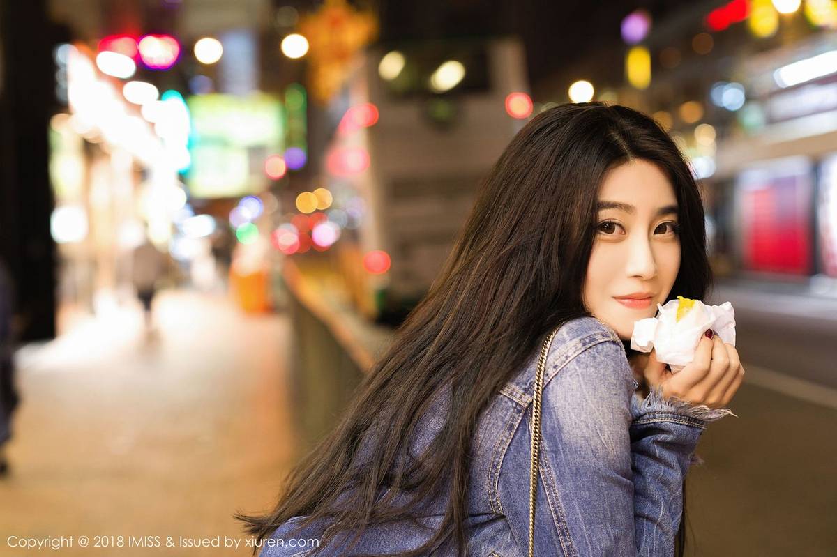 爱蜜社气质女神许诺Sabrina情趣透视丁字裤内衣诱惑性感写真-33