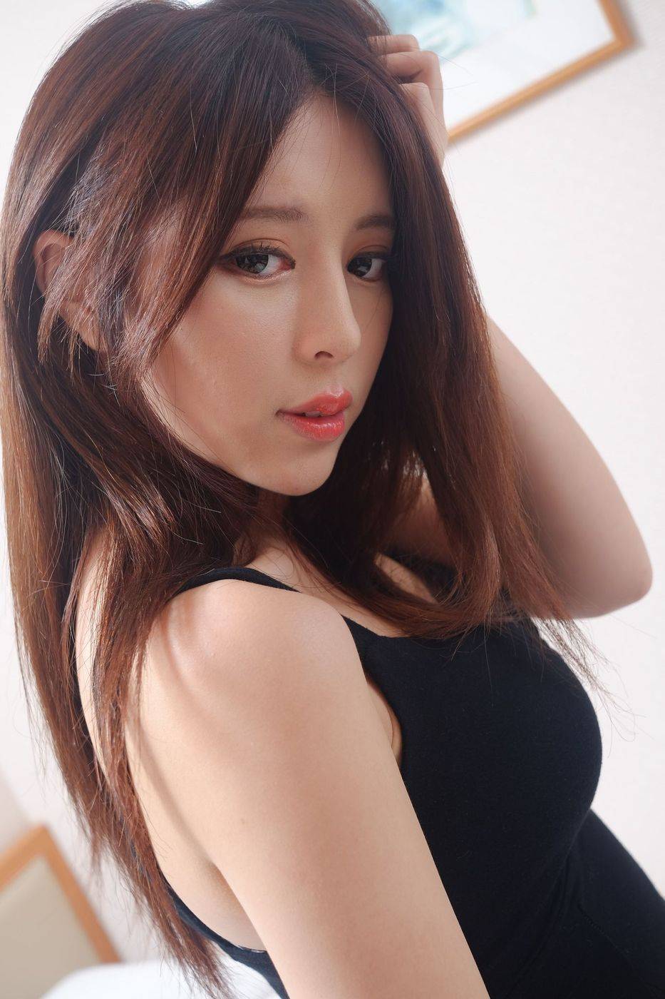 台湾美女嫩模张齐郡JULIE《化妆镜旁的女神》清纯写真集-86