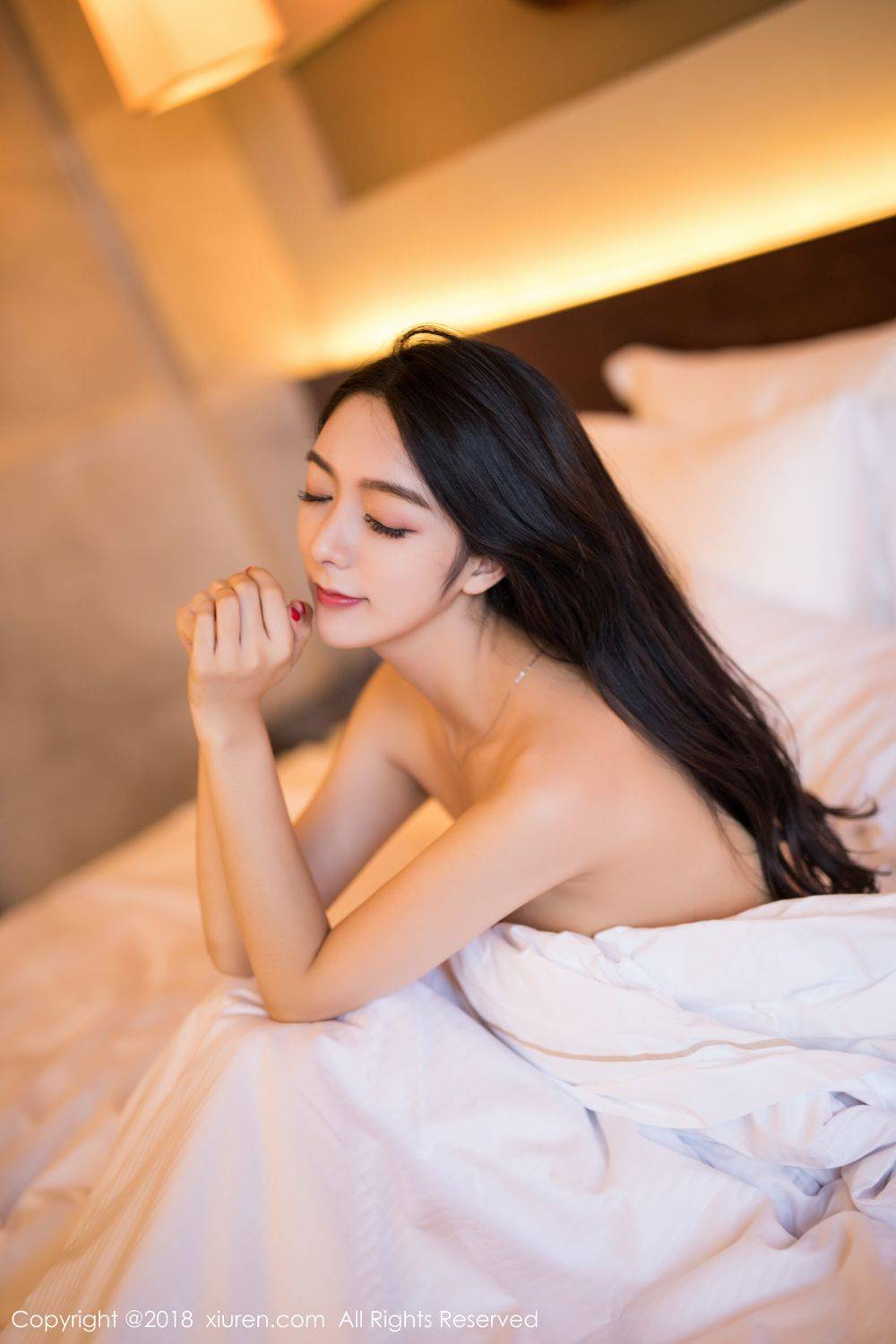 秀人网性感女神Angela小热巴美胸长腿粉红真空睡衣私房写真-30