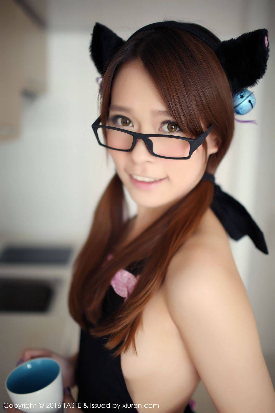 顽味生活新人模特Carol酱死库水厨娘制服诱惑首套写真-2