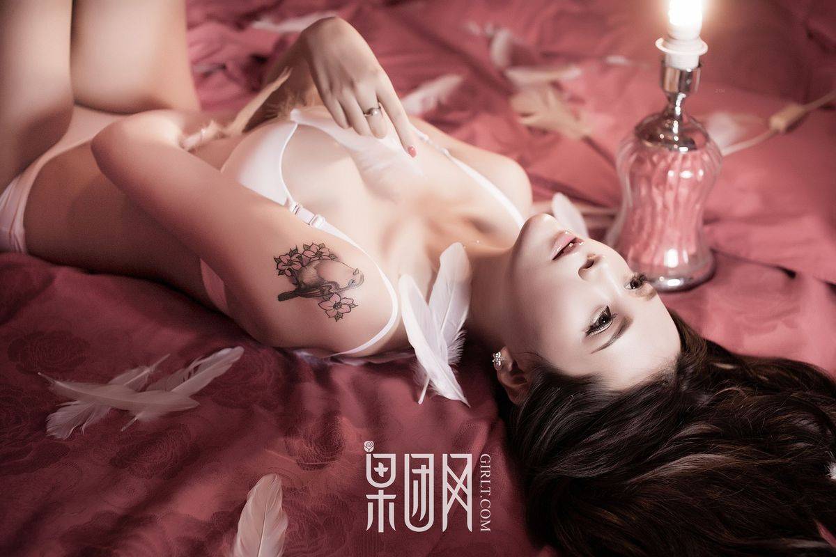 果团网宅男女神朱赢Molly兔女郎情趣内衣诱惑大尺度写真-30