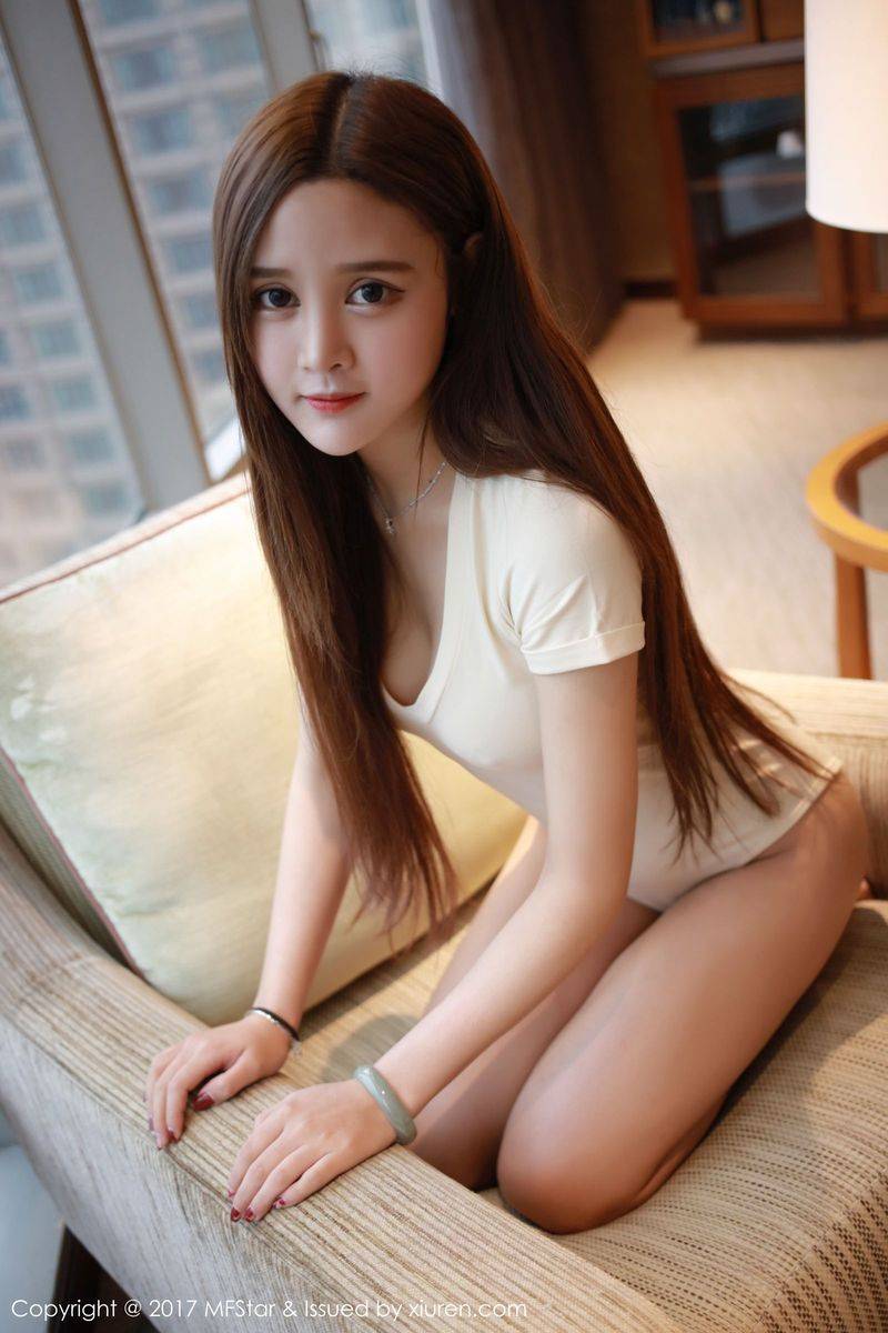 模范学院新人模特姗姗SANSAN白衬衫丁字裤诱惑套图