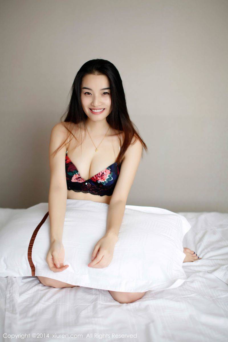 秀人网性感美女模特洁儿Sookie红衬衫内衣诱惑私房写真-51