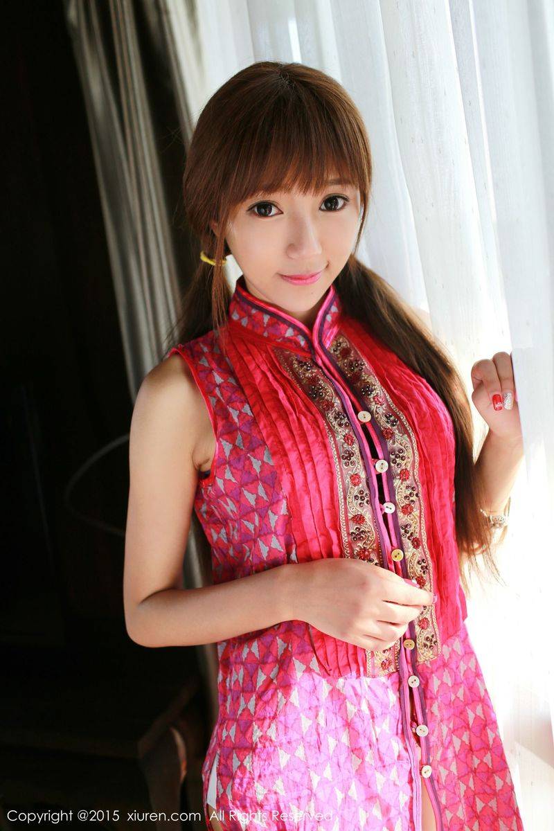 秀人网美女模特王馨瑶yanni花仙子内衣诱惑泰国清迈写真-16