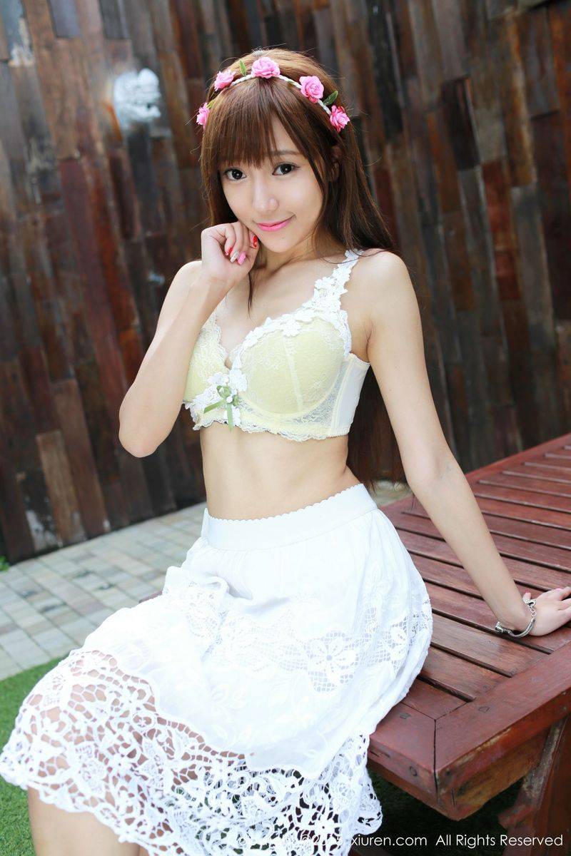 秀人网美女模特王馨瑶yanni花仙子内衣诱惑泰国清迈写真-38