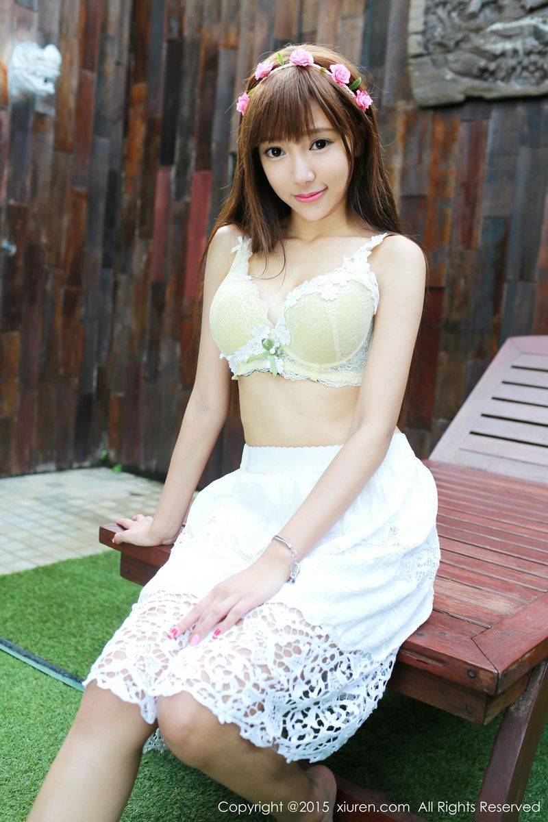 秀人网美女模特王馨瑶yanni花仙子内衣诱惑泰国清迈写真-40