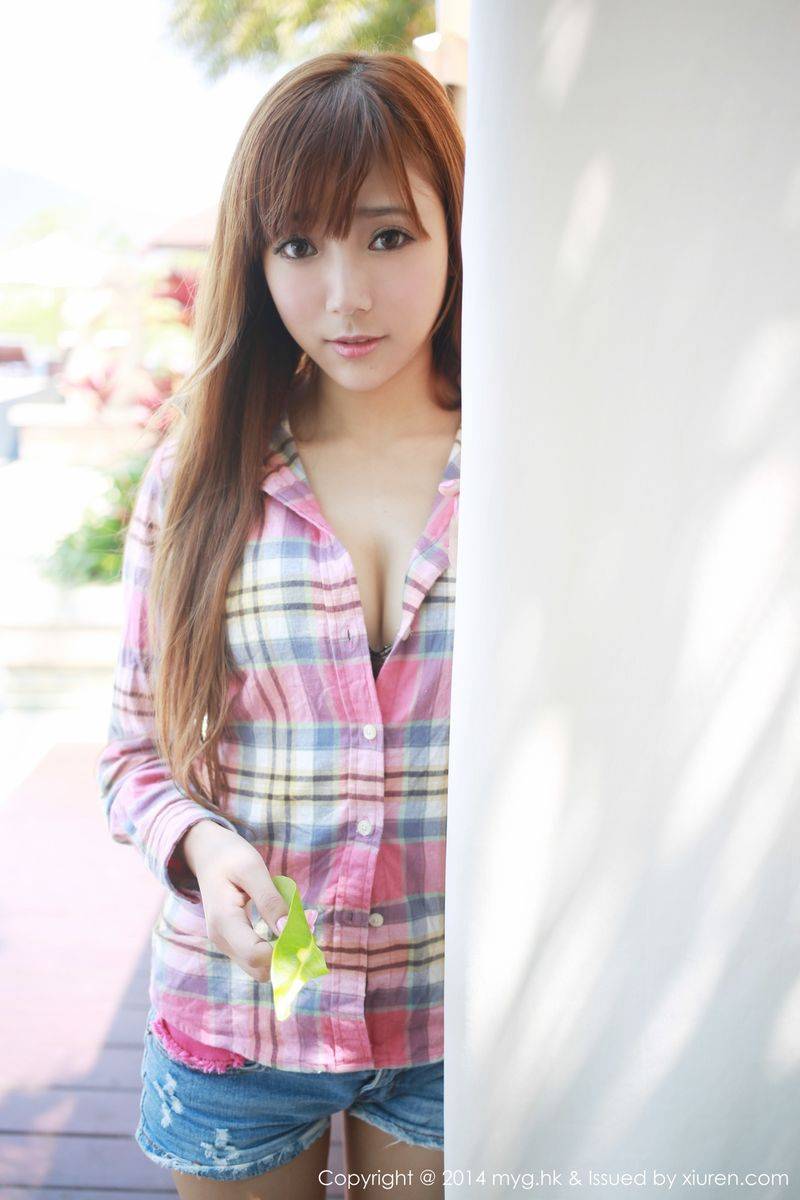 美媛馆性感女神王馨瑶yanni比基尼内衣诱惑大尺度三亚旅拍-43