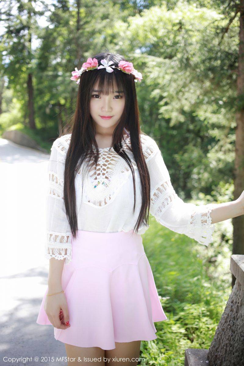 模范学院美女模特夏瑶baby波涛胸涌内衣诱惑九寨沟旅拍-26