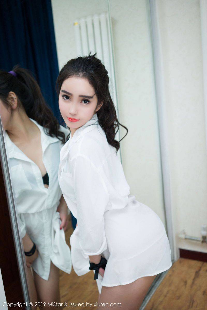 魅妍社新人模特米娅Miya高挑身材兔女郎装扮性感写真-26