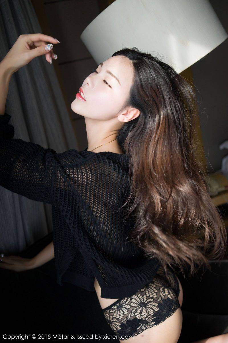 魅妍社美女模特沈佳熹凹凸身材比基尼情趣透视装写真-36