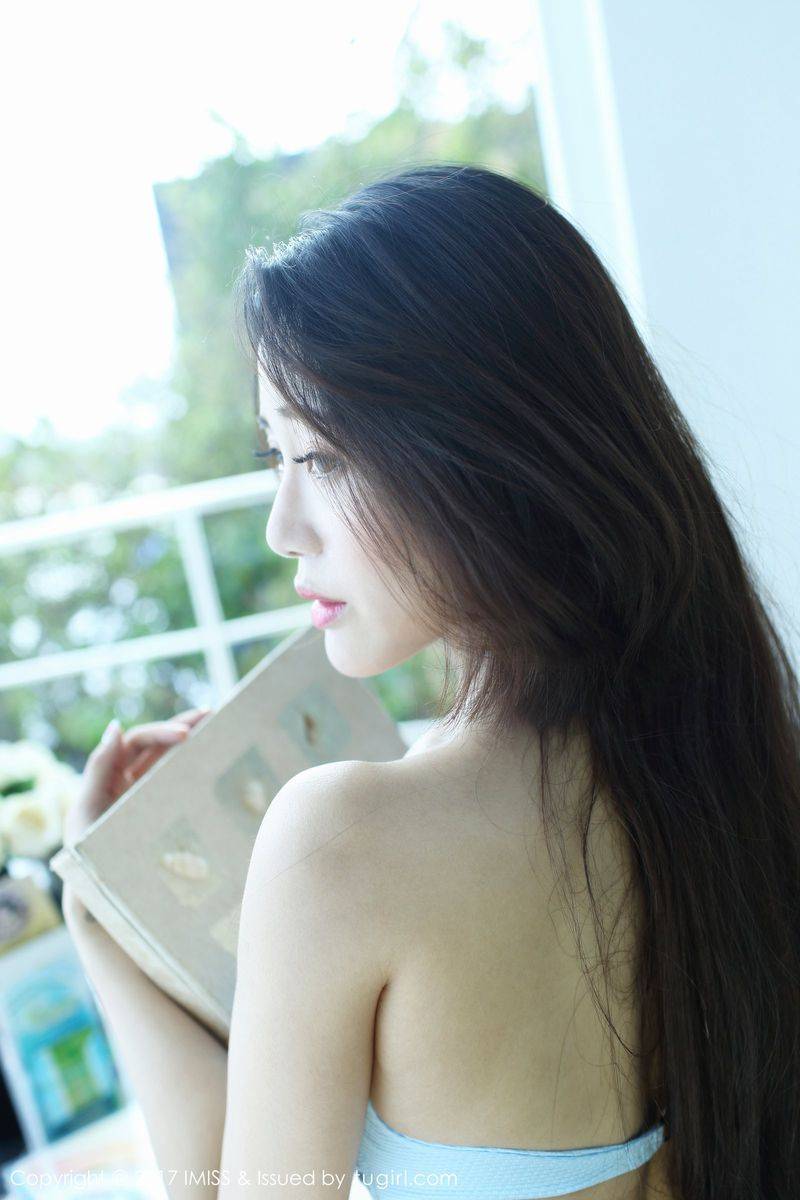 爱蜜社性感女神兜豆靓Youlina比基尼内衣诱惑长滩旅拍-22