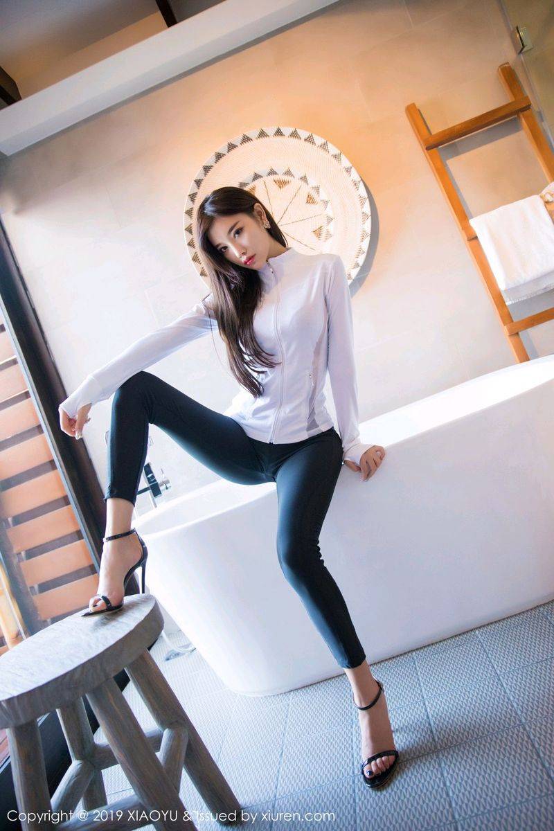 语画界性感女神杨晨晨sugar皮衣魅惑内衣诱惑私房写真-22